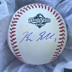Blake Snell Signed 2025 World Series Baseball 