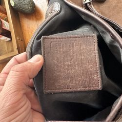 Men's Coach Bag.  Men's 9 1/2 Alligator Dress Shoes  