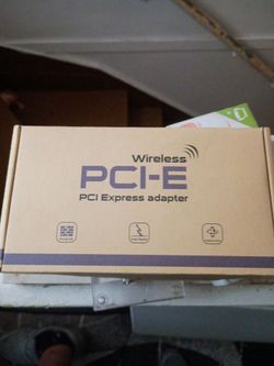 Wireless. PCI-EXPRESS ADAPTER