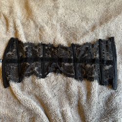 Small Black Lace Underbust Corset 