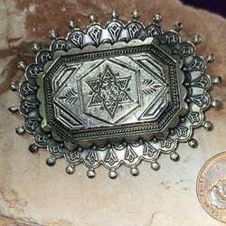 Etched Vintage Pin