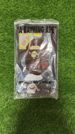 BAPE Snow Forest Big Ape Head Tee Black - Size Small (Brand New)