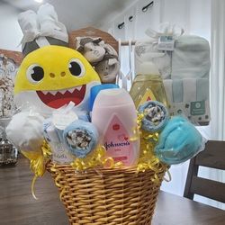 Baby Shark Gift Basket