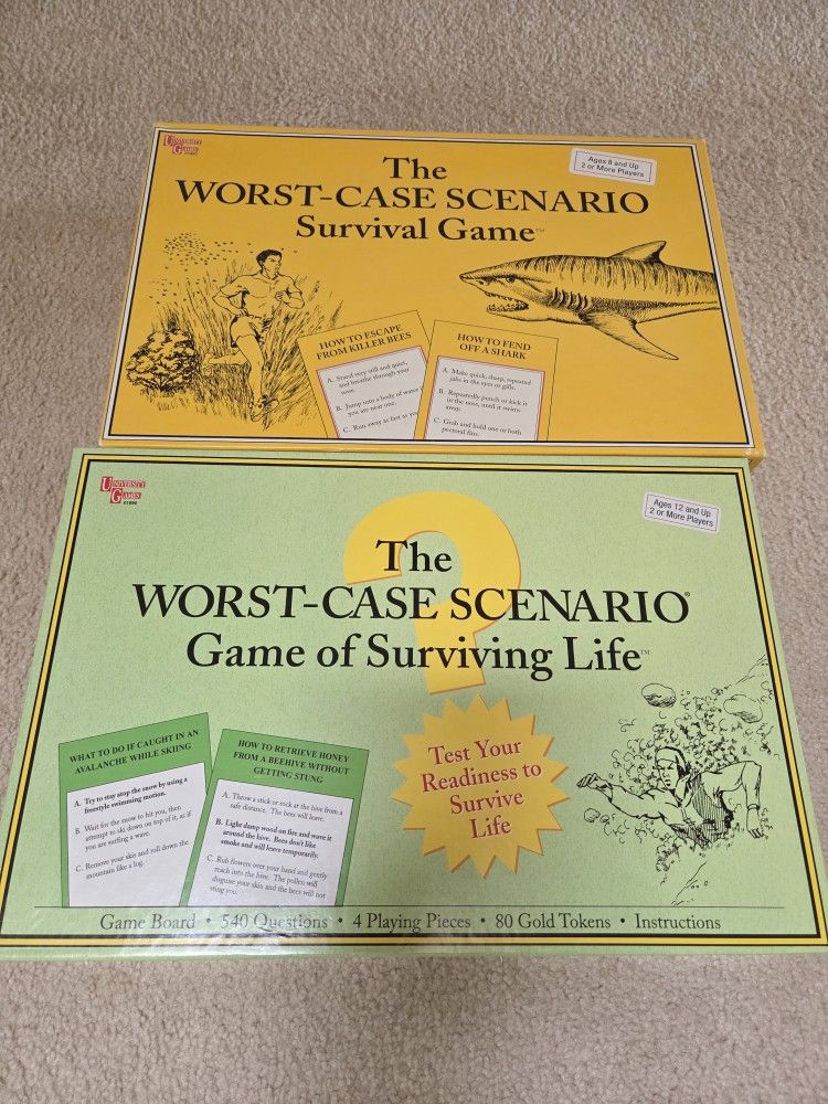 Worst Case Scenario Survival Board Game