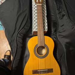 Guitar And Case 
