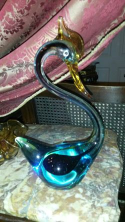 Murano glass figurine 12 " h