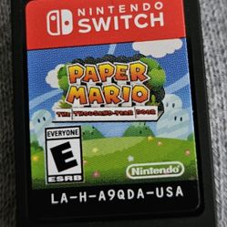 Paper Mario Nitentdo Switch