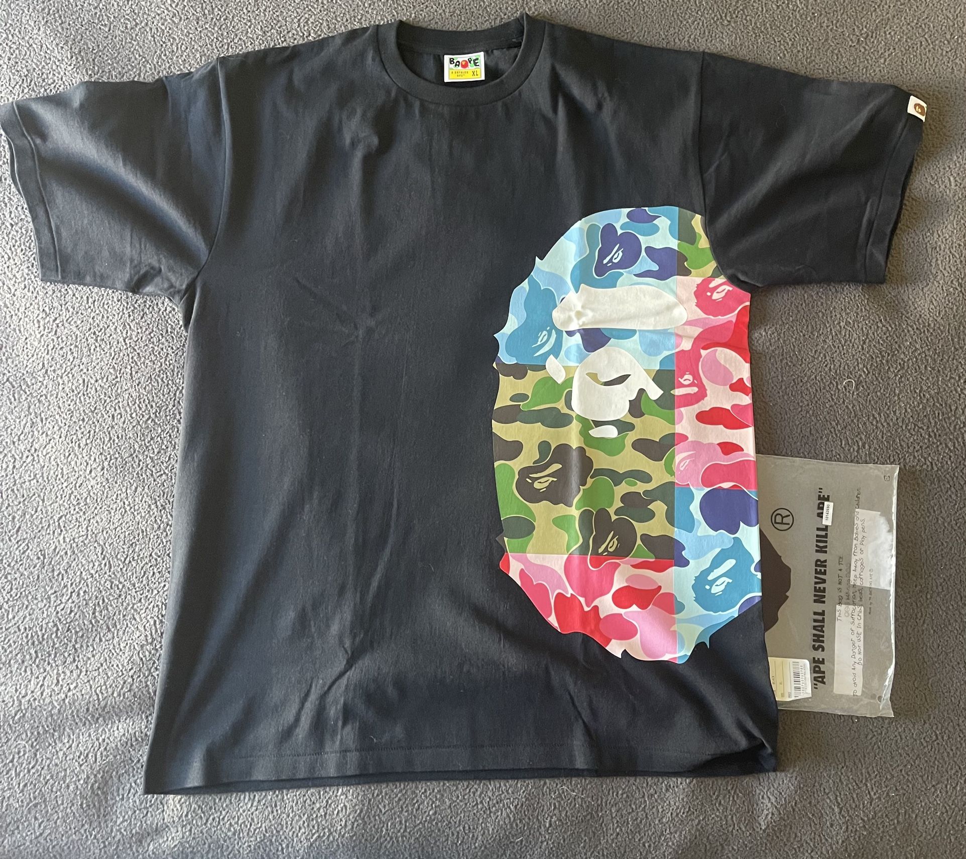 Crazy Camo ABC Bape Shirt 