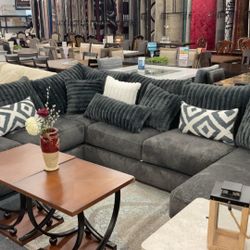 Nice Soft Corduroy Pillows Large Sectional $2499