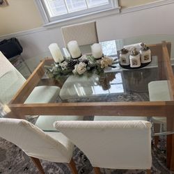 Dining set with 6 Chairs
