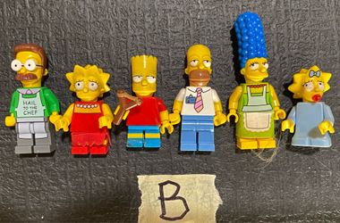 The Simpsons LEGO Minifigures Lot
