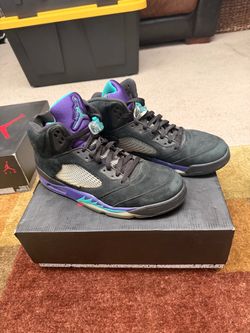 Jordan 5 black grape