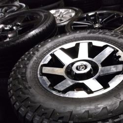 Toyota Tundra Rims Tacoma Wheels Land Cruiser Fj Cruiser Trd Pro Style Rims 