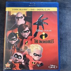 The Incredibles 2 Disc Blu-Ray+DVD+Digital Copy