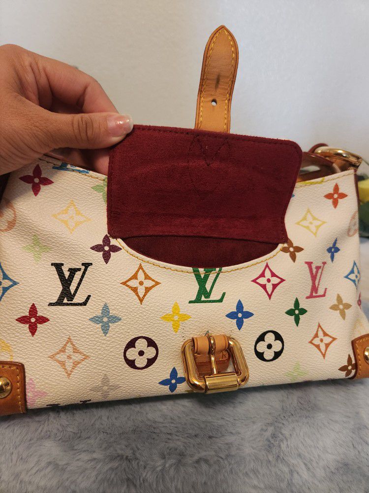 Preloved Louis Vuitton Murakami White Multicolor Insolite Wallet – AALuxe,  LLC