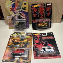 Godzilla And Deadpool Cars 