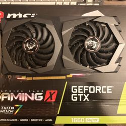 MSI GAMING X GTX1660S