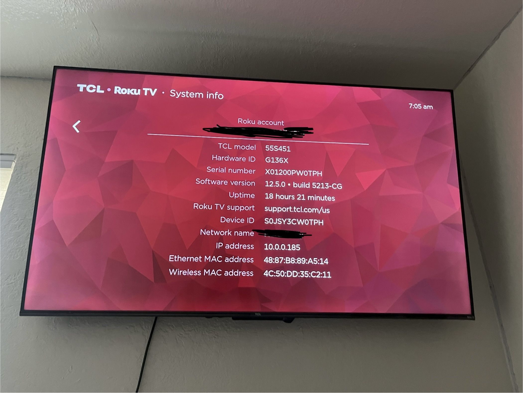 TCL 55" Class 4-Series 4K UHD HDR Smart Roku TV - 55S451