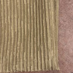 2 - Gold/Tan Curtain Panels $18