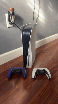 Ps5 Disc Console + 2 Working Ps5 Controllers
