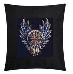 Harley Davidson Decretive Pillow
