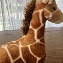Aurora World 14" Realistic Giraffe Plush – Like New