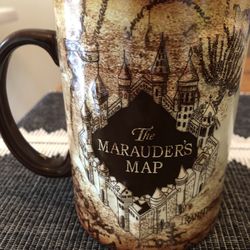 Wizarding World Of Harry Potter The Marauder’s Map Mug Disneyland