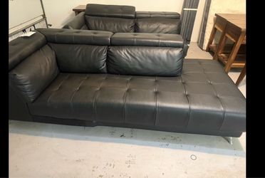 Black sofa 2 pieces