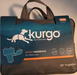 BRAND NEW Kurgo Gray Charcoal Rover Extended Car Hammock 55" WIDE - $50 (Harahan)
