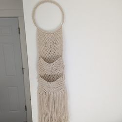 Macrame Organizer Or Plant Hanger 