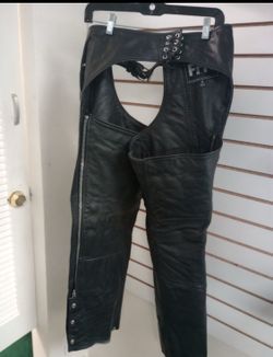 Leather Chaps -Medium