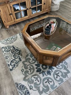 Glass Top Coffee Table