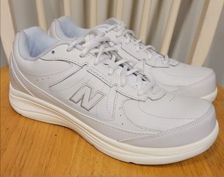 New Balance 577V1 Walking Mens White Sneakers Athletic Shoes MW577WT Size 8.5 D