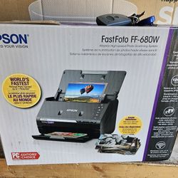 Epson FastFoto FF-680W Wireless Scanner