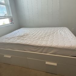 Queen bed frame 