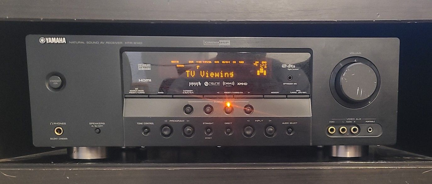 YAMAHA htr-6140 5.1 Home Theater Receiver