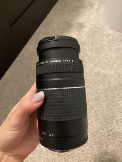 Canon zoom lens 75-300