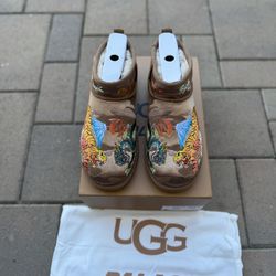 Palace x UGG Classic Mini Boot Chestnut Camo size 7M / 8W