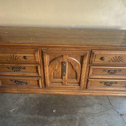 Wood Dresser 