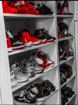 IKEA Pax shelves and organizer