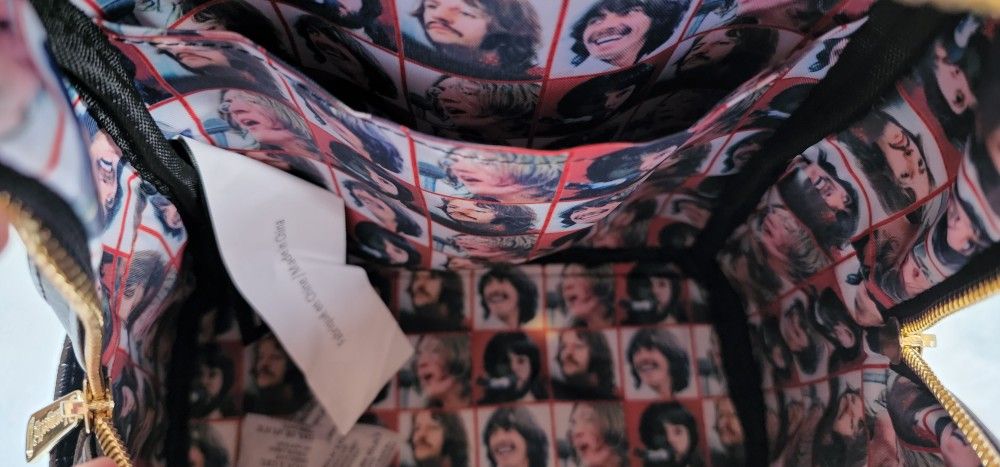 Beatles album backpack Loungefly