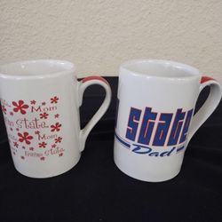 Fresno State Mom And Dad Mug Set 