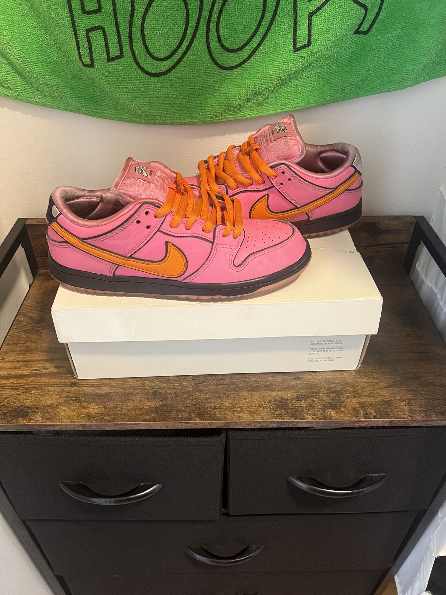 Nike SB Dunk Low Powerpuff Girls Blossom Mens Size 7 OG ALL (READ 