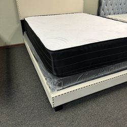 NEW TWIN FULL QUEEN KING SIZE BED WITH MATTRESS AND BOXSPRING INCLUDING FREE DELIVERY-  BEDROOM FURNITURE SECTIONAL SOFA AVAILABLE 
