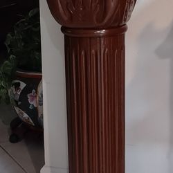 1950s Mahogany Torchere Stand,37" Hight x 16" Wide.