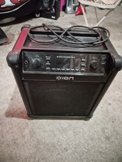 Portable speaker