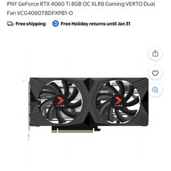 GeForce RTX 4060 TI 8GB OC XLR8