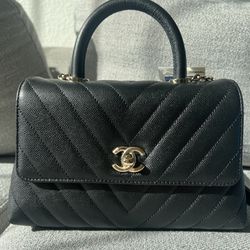 Chanel! Coco Handle Flap Bag: NEW