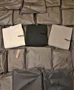 DM me any size in color essential hoodie