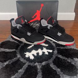 Jordan Bred 4s Size 10.5